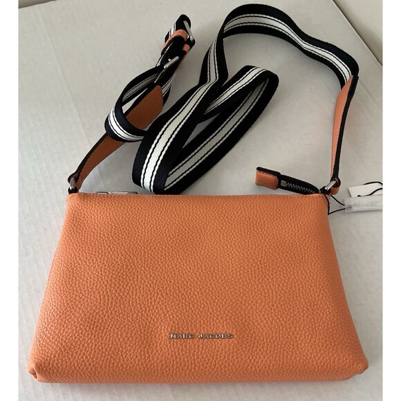 New Marc Jacobs Cosmo Crossbody Pebble Leather Melon - Picture 4 of 7